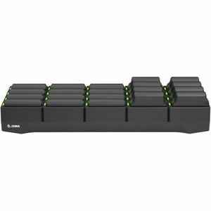 Chargeur multi batteries Zebra - Pour Ordinateur vestimentaire - 20 - Taille de la Batterie Originale - Indicateur LED