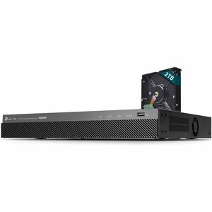 TP-Link VIGI NVR2008H-8MP 8 Kanäle Kabel Videoüberwachungsstation 2 TB HDD - Netzwerk-Videorekorder - HDMI - 4K Aufnahme