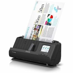 Epson WorkForce ES-C380W Sheetfed Scanner - 600 dpi Optical - 30 ppm (Mono) - 30 ppm (Color) - Colour, Greyscale Scan - Du