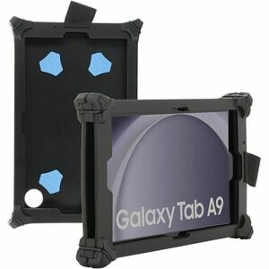 MOBILIS RESIST Rugged Carrying Case for 22.1 cm (8.7") Samsung Galaxy Tab A9 Tablet - Black - Shock Absorbing, Shock Resis