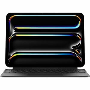 Housse/Clavier Apple Magic - Folio Style pour 27,9 cm (11") Apple iPad Pro 11 (2024) Tablette - Noir - Aluminium, Ver Cuerpo