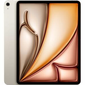 Apple iPad Air (6th Generation) Tablet - 13" - Apple M2 - 8 GB - 128 GB Storage - Starlight - M2 Octa-core (8 Core) 3.49 G