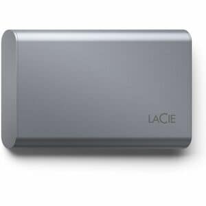 SSD Portable LaCie Secure - 2.5" Externe - 500 Go - USB Type C, USB 3.0, USB 3.1 Type C - 256-bit AES Norme de cryptage