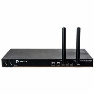 16-PORT ACS8000 CONSOLE SYSTEM WITH SINGLE DC POWER SUPPLY