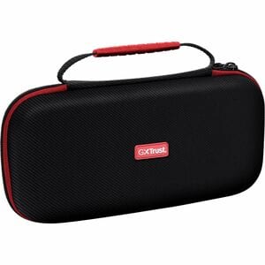 Trust Tasche Nintendo Spielkonsole - Schwarz - Stoßsicher - Trageschlaufe, Griff, Schultergurt - 50 mm Höhe x 260 mm Breit