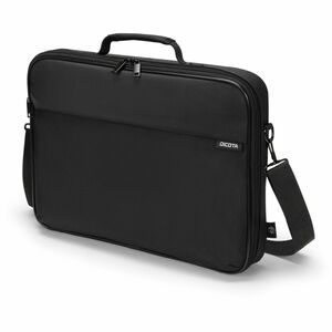Dicota Multi ONE Carrying Case for 35.6 cm (14") to 40.6 cm (16") Notebook - Black - Bump Resistant, Shock Resistant, Slip Resistant - 300D Polyethylene Terephthalate (PET) Body - Shoulder Strap, Handle - 280 mm Height x 400 mm Width x 50 mm Depth