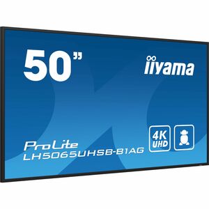 iiyama ProLite LH5065UHSB-B1AG 1270 mm LCD Digital-Signage-Display - 24 Stunden/7 Tage Betrieb - Vertical-Alignment-Techno