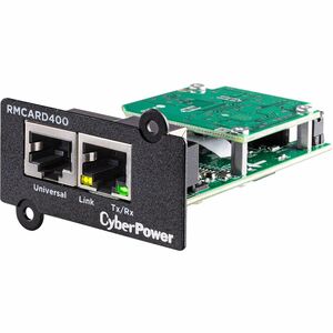 CyberPower RMCARD400 UPS Management Adapter - Black