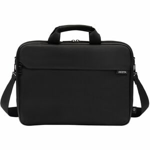 Dicota Top Traveller ONE Tasche für 33 cm (13 Zoll) bis 35,8 cm (14,1 Zoll) Notebook - Schwarz - 300D rPET Polyester Körpe