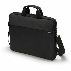 Dicota Slim Case ONE Tasche für 35,6 cm (14 Zoll) bis 40,6 cm (16 Zoll) Notebook - Schwarz - 300D rPET Polyester Körper - 