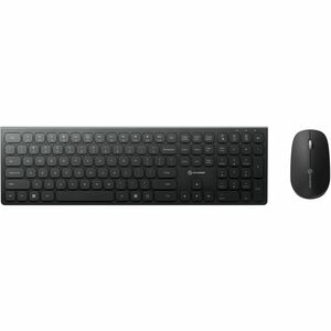 Alogic Echelon USB-C Rechargeable Wireless Mouse and Keyboard for Windows - USB Type A Wireless Bluetooth/RF 5.0 2.40 GHz 
