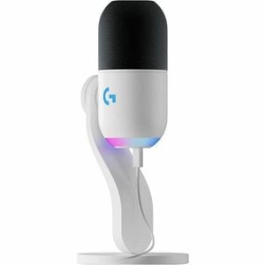 Mikrofon für Spiele, Live-Streaming, Broadcasting Logitech G Yeti GX - Kabelgebunden - Dynamisch - Weiß - Super-Kardioid -