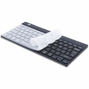 R-Go Protective Cover - Supports Keyboard - Water Proof, Dust Proof, Spill Resistant, Liquid Resistant - Silicone - Transp