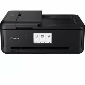 Canon PIXMA TS9550A Wired & Wireless Inkjet Multifunction Printer - Colour - Black - Copier/Printer/Scanner - 4800 x 1200 