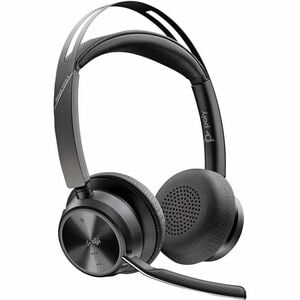 HP Poly Voyager Focus 2 Microsoft Teams Certified USB-C-C Headset +USB-C/A Adapter (replaces 77Y85AA and 77Y88AA)