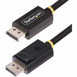 StarTech.com 2 m DisplayPort A/V Cable - 1 - Cable for Monitor, Computer, Workstation - First End: 1 x Displayport 2.1 Dig