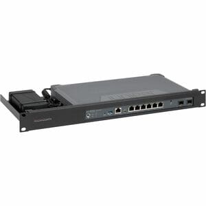 RACKMOUNT.IT JP-RACK Rackmount Kit - For Firewall - 1U Rack Height - Rack-mountable - Signal Black