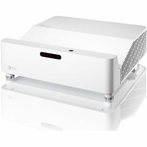 Optoma ZH430UST 3D Ultra Short Throw DLP Projector - 16:9 - White - High Dynamic Range (HDR) - Front - 1080p - 30000 Hour 