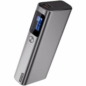 20,000mAh power bank with 130W output, USB-C and USB-A ports fast charging laptops, smartphones, and tablets iPad."