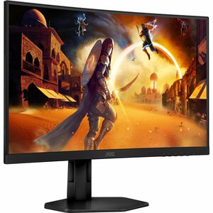 AOC CQ27G4X 27" Class 4K UHD Ecrã curvo Monitor LED para jogos - 16:9 - Preto, Cinzento - 68.6 cm (27") Viewable - Alinham