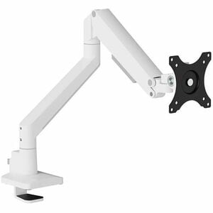 Neomounts NEXT Slim Mounting Arm for Flat Panel Display, Curved Screen Display, Monitor, Display Screen - White - Height A