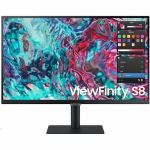 Samsung ViewFinity S32D700EAU 32 Zoll Class 4K UHD LED-Monitor - 16:9 Format - 81,3 cm (32 Zoll) Viewable - LED Hintergrun