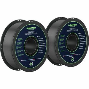 AnkerMake PLA+ Filament (2-Pack) - Black