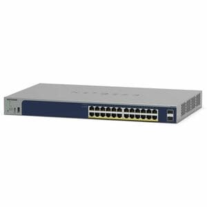 Netgear Business GS724TPP 24 Ports Manageable Ethernet Switch - Gigabit Ethernet - 10/100/1000Base-T, 1000Base-X - Grey - 