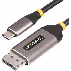 StarTech.com Cavo USB-C a DisplayPort da 3m, 8K 60Hz, 4K 144Hz, HDR, adattatore USB Tipo-C a DP 1.4, Compatibile USB4/Thun