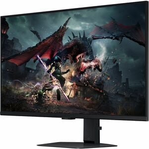 Samsung Odyssey G5 S32DG502EN 32" Class WQHD Gaming LED Monitor - 16:9 - Black - 32" Viewable - Fast IPS - LED Backlight - 2560 x 1440 - 16.7 Million Colors - FreeSync Premium Pro/G-sync Compatible - 350 Nit - 1 ms - 180 Hz Refresh Rate - HDMI - DisplayPort - VESA Mount Compatible