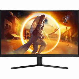 AOC CQ32G4VE 32" Class WQHD Curved Screen Gaming LED Monitor - 16:9 - 80 cm (31.5") Viewable - Vertical Alignment (VA) - L