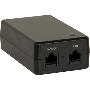 Crestron PWE-4803RU PoE Injector - 48 V DC Output - 1 x 10/100Base-TX Input Port(s) - 1 x 10/100Base-TX Output Port(s) - B