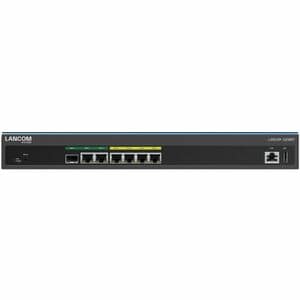 Lancom 1930EF Router - 6 Anschlüsse - 4 RJ-45 Port(s) - 2 WAN Port(s) - Management-Port - 1 SFP (Mini-GBIC) Steckplätze - 