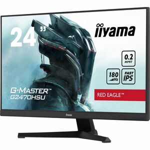 iiyama G-MASTER Red Eagle G2470HSU-B6 24 Zoll Class Full HD LED-Monitor - 16:9 Format - Mattschwarz - 60,5 cm (23,8 Zoll) 