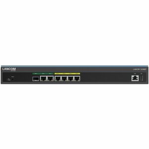 Lancom 1930EF Router - 6 Anschlüsse - 4 RJ-45 Port(s) - 2 WAN Port(s) - Management-Port - 1 SFP (Mini-GBIC) Steckplätze - 