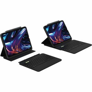 ZAGG Pro Keys 2 Keyboard/Case Combo for Apple iPad Pro 11" (M4) - Black Folio Cover/Case with detachable Bluetooth keyboar