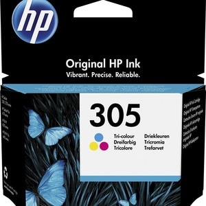 HP 305 Original Inkjet Ink Cartridge - Tri-colour Pack - 100 Pages
