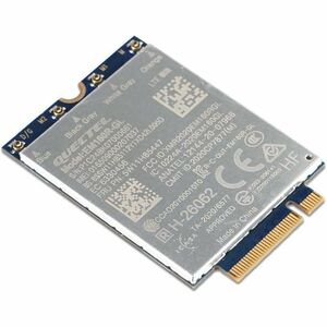Lenovo 4XC1Q24436. Internal. Connectivity technology: Wireless, Host interface: M.2, Interface: WWAN. Maximum data transfe