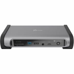 j5create JTD568 raio 4 Estação de ancoragem para Smartphone, Monitor, Leitor de cartão de memória, Notebook - Capacidade d
