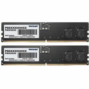 Patriot Memory Signature Line 64GB (2 x 32GB) DDR5 SDRAM Memory Kit - 64 GB (2 x 32GB) - DDR5-5600/PC5-44800 DDR5 SDRAM - 