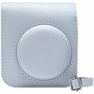 instax Carrying Case instax Film Camera - Clay White - Debossed INSTAX Logo - Shoulder Strap