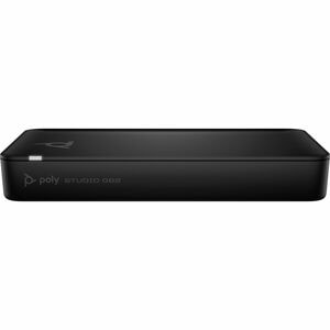 Poly Studio G62 Video Conference Equipment - Large Room Size Supported - Black - TAA Compliant - For Meeting Room, Video C