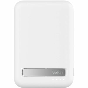 Belkin BoostCharge Pro Stromspeicher - Weiß - für iPhone, Qi2-fähiges Gerät - 10000 mAh - 2 x USB - Weiß