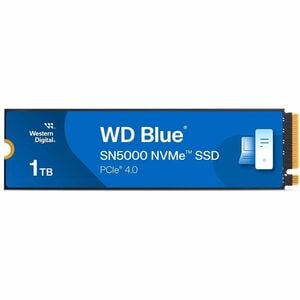 WD Blue SN5000 WDS100T4B0E 1 TB Solid State Drive - M.2 2280 Internal - PCI Express NVMe (PCI Express NVMe 4.0 x4) - 600 T