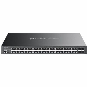 TP-Link Omada SG3452XMPP Ethernet Switch - 48 Ports - Manageable - Gigabit Ethernet - 10/100/1000Base-T, 10GBase-X - 3 Lay