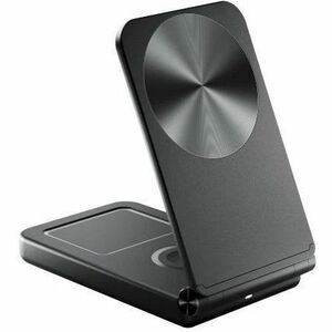 Alogic Yoga Induktionsladegerät - Schwarz - für Smartwatch, iPhone, AirPod, Qi-fähiges Gerät, Ohrhörer - 9 V DC, 12 V Glei