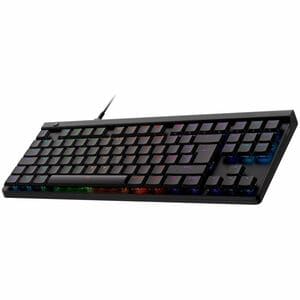 Logitech G G515 TKL Gaming Keyboard - Cable Connectivity - USB Interface - RGB LED - French - AZERTY Layout - Black - GL T
