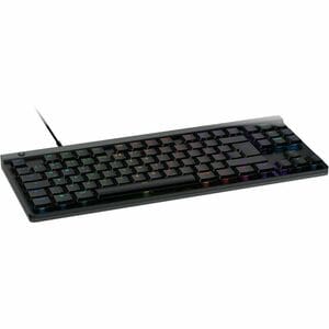 Logitech G G515 TKL Gaming Keyboard - Cable Connectivity - USB Interface - RGB LED - German - QWERTZ Layout - Black - Tact