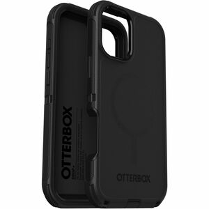 OtterBox Defender Hülle für Apple iPhone 16 Plus Smartphone - Texturiert - Schwarz - Retail - 1 - Resistent gegen Beschädi