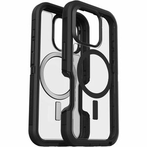 OtterBox Defender Series XT Robust Hülle für Apple iPhone 16 Pro Smartphone - Dark Side (Transparent/Schwarz) - Retail - 1